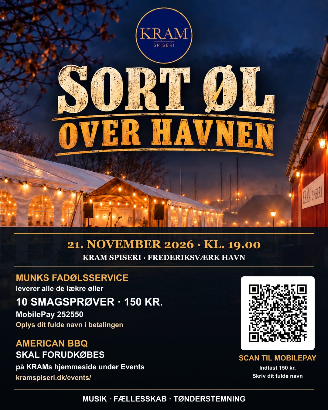Sort Øl Over Havnen
